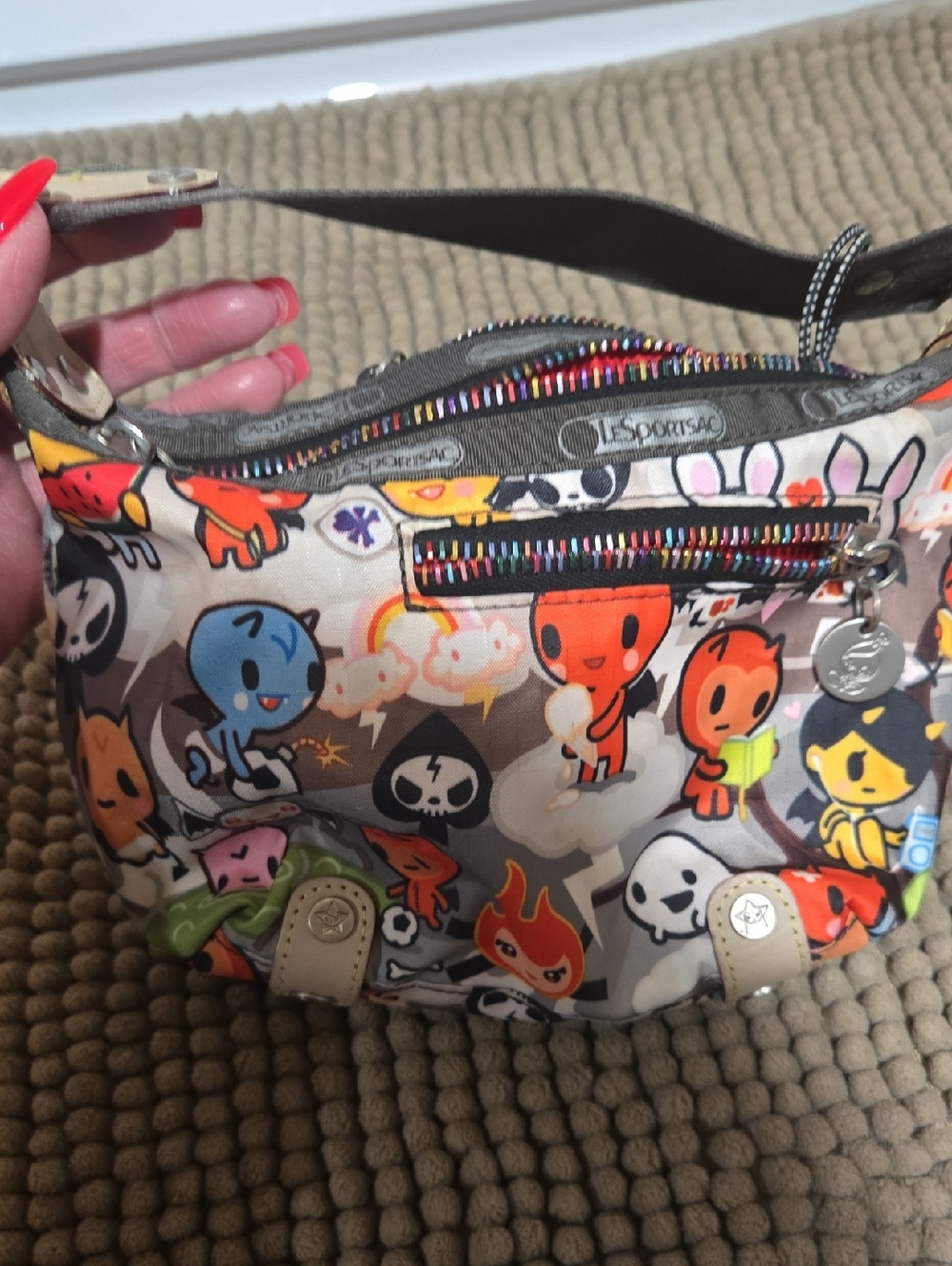 Lesportsac Tokidoki Character Print Mini Shoulder Bag - Multicolor Characters